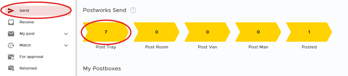 28 How to recall your post on Postworks portal