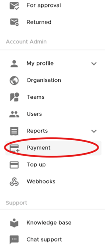 6 How to manage your payment methods