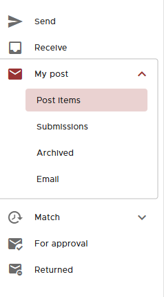An introduction to 'My Post'